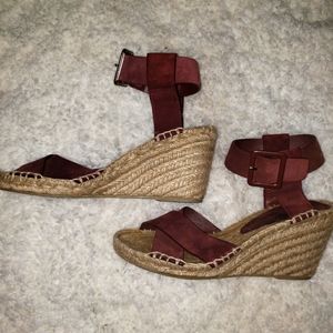 Vince espadrilles wedge sandals
